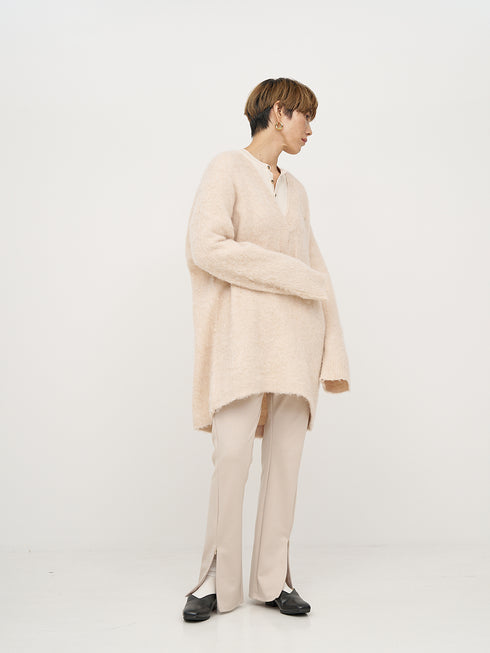 【 予約:11月中旬 】ALPACA MIX TUNIC PO /Y254-91123